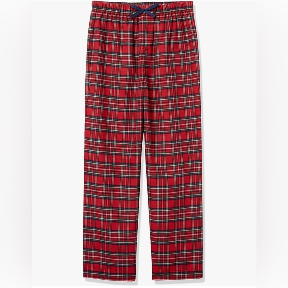 Vineyard Vines Red Plaid Flannel Pants for Boys EUC Size Medium
